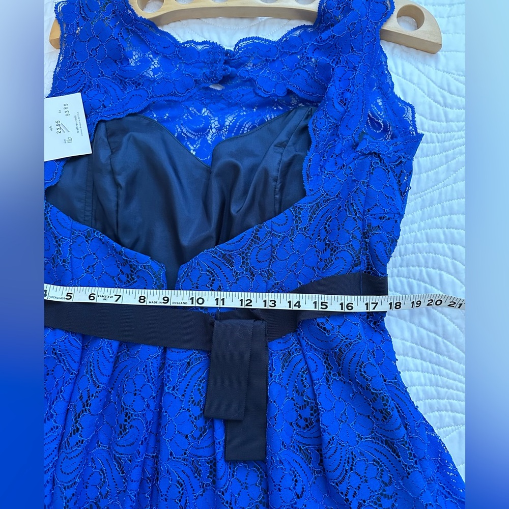 Watters & Watters royal blue dress - Picture 6 of 8